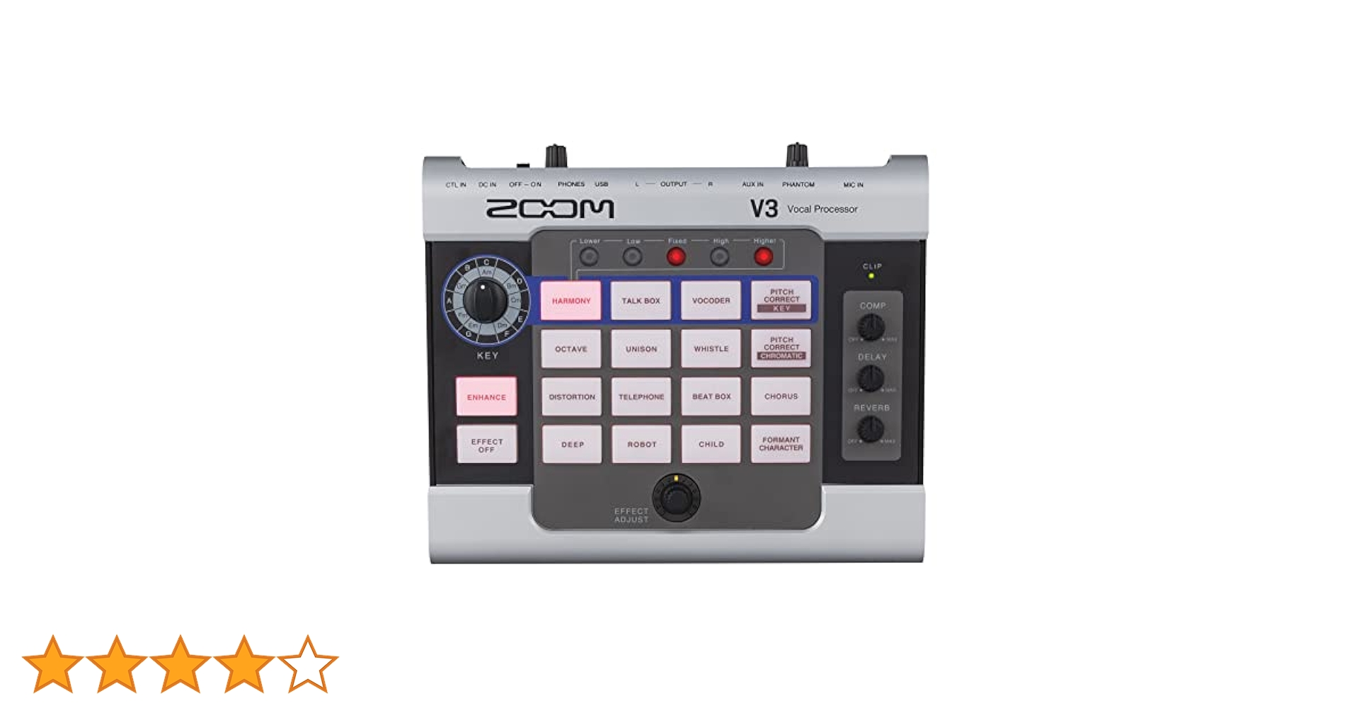 ZOOM 　V3 Vocal Processor Zoom V3 Vocal Processor | Music & Arts